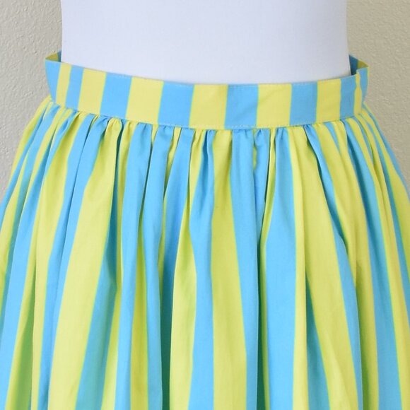 Magnolia Park Stripe A-Line Stripe Skirt - S - Picture 2 of 9